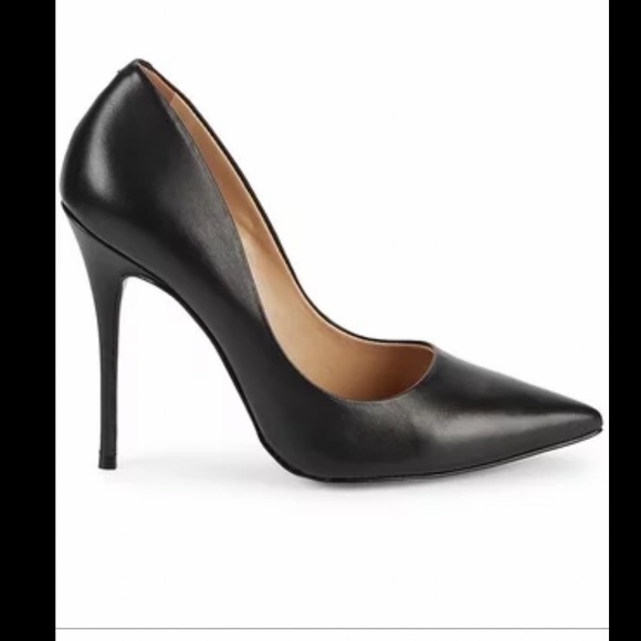 Sasks Fifth Avenue Leather Pumps - Picture 2 of 3